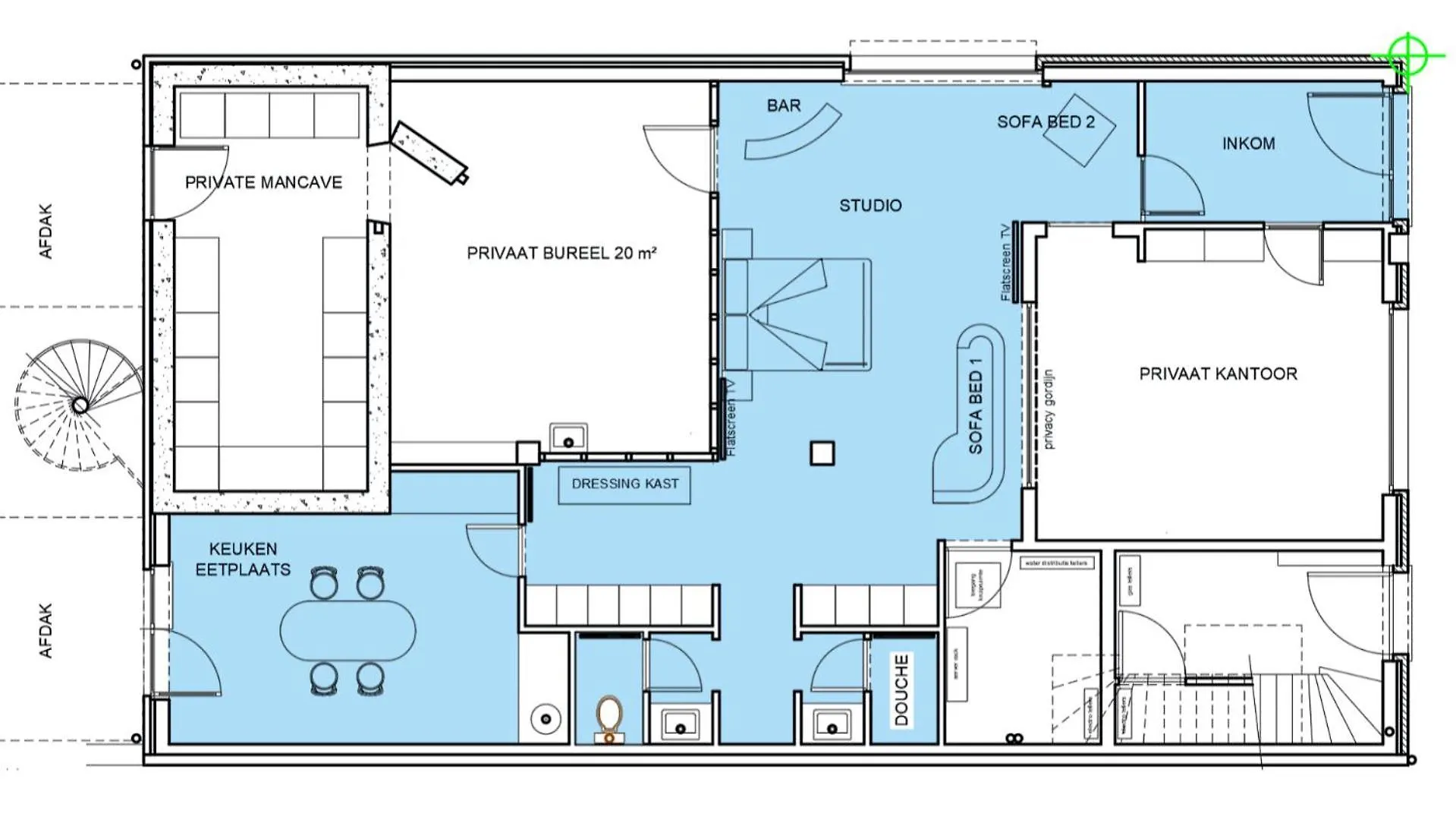Ruime Studio-Appartement Gelijkvloers Zemst 0*,  Belgium